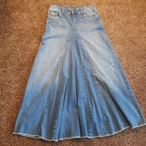 💥Long Jean Skirt💥